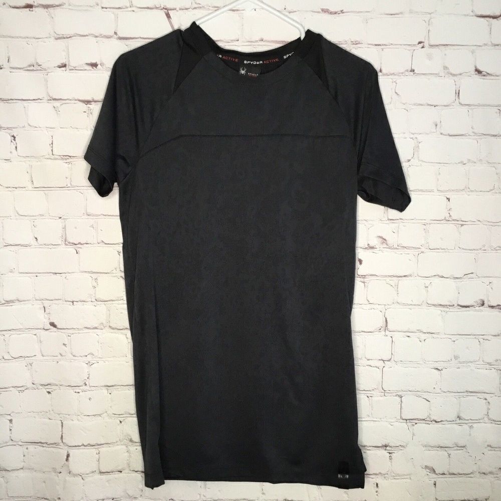 Spyder‎ Active Men's Black ProWeb Microfleece T-Shirt Size M